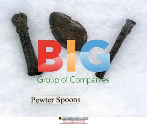 Pewter Spoons from Washington Home Excavation