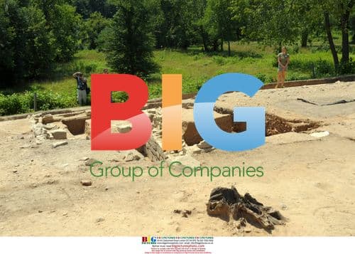 Excavation of George Washington's childhood home