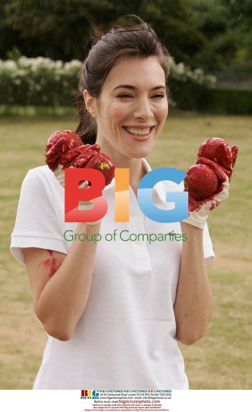 Jaime Murray, Jamie Murray at Wimbledon Park photoshoot