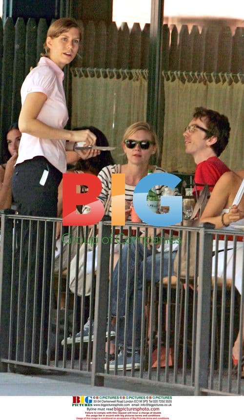 Kirsten Dunst enjoys luncheon in NYC