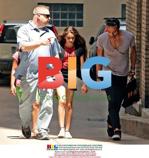 Madonna's family out in NYC