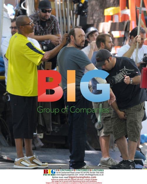 Kevin Spacey on set of Shrink