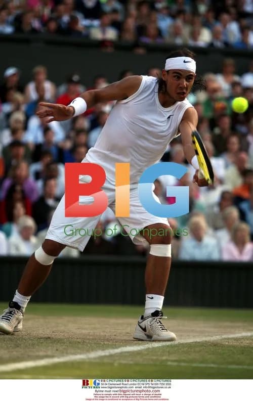 Rafael Nadal at Wimbledon Championships