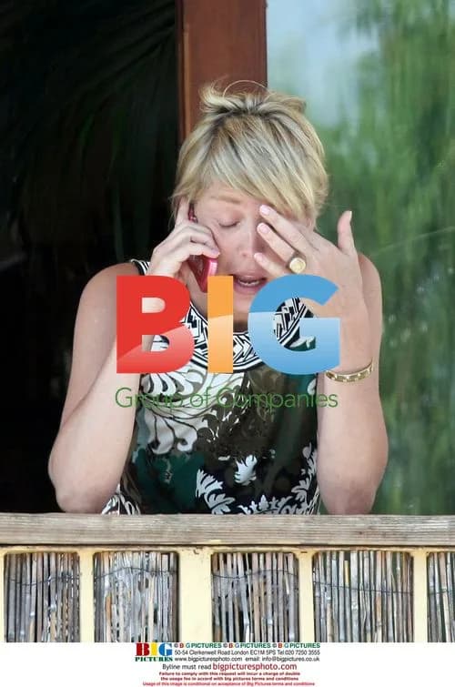 Sharon Stone Upset During Lunch
