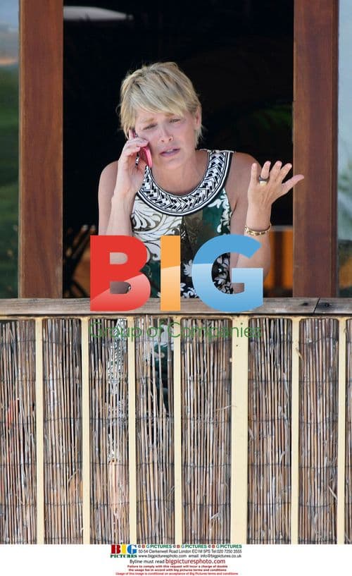 Sharon Stone upset during lunch in LA