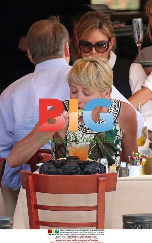 Sharon Stone Upset After Phone Call