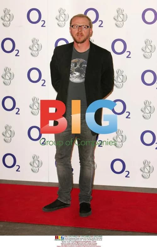 Simon Pegg at Silver Clef Awards