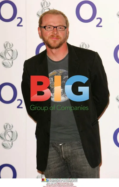 Simon Pegg at Silver Clef Awards