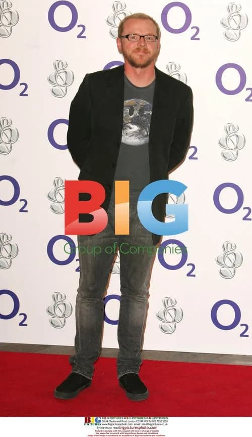 Simon Pegg at Silver Clef Awards