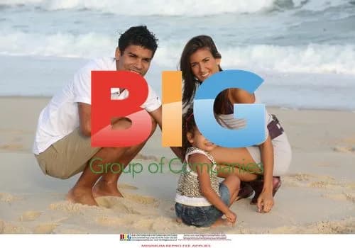 Eduardo da Silva and Family at Recreio Beach, Rio