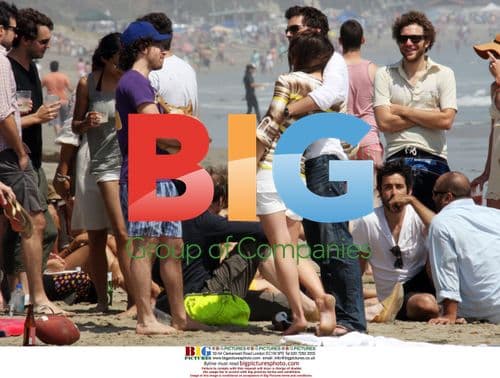 Kate Beckinsale and family at Dustin Hoffman's 4th of July party