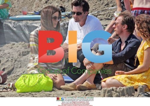 Kate Beckinsale & family at Malibu party