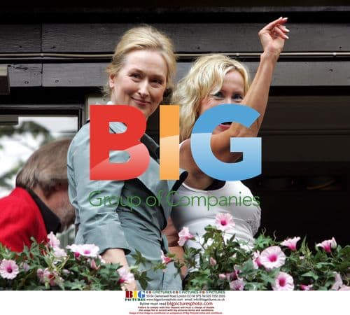 ABBA and Meryl Streep at Mamma Mia! Premiere