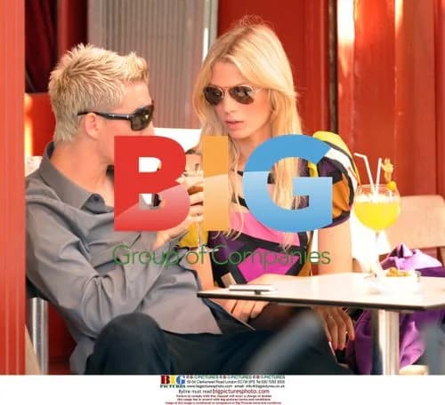 Bastian Schweinsteiger and Sarah Brandner in Saint Tropez