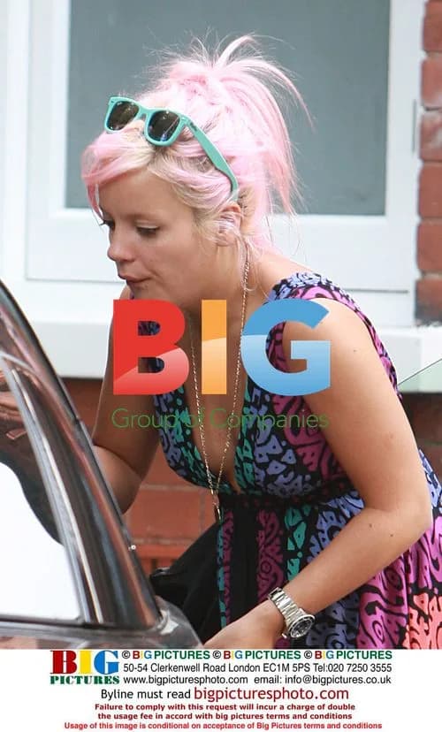 Lily Allen out and about in London