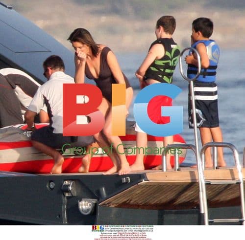 Cecilia Sarkozy on Yacht Holiday