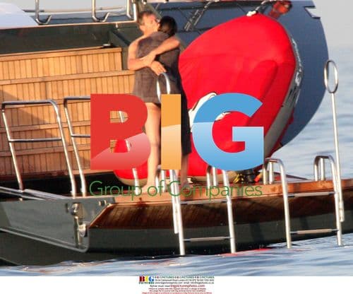 Cecilia Sarkozy and Husband Yacht Holiday in Italy