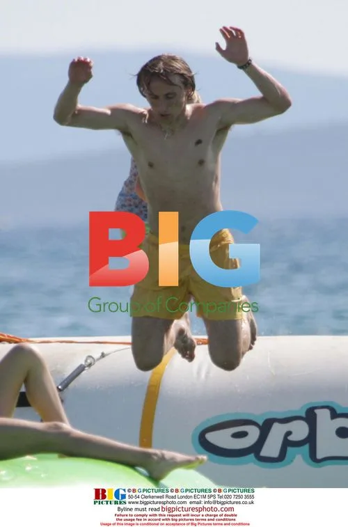 Luka Modric on Beach Holiday in Croatia