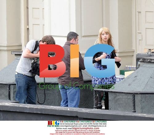 Peaches Geldof films TV show on KOKO roof