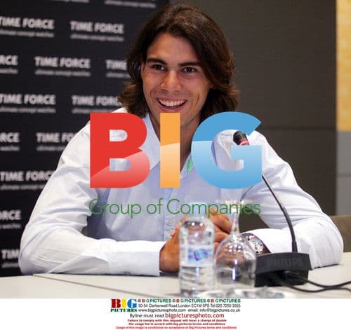 Rafa Nadal Promotes Watch Brand