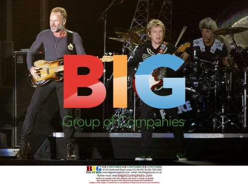 The Police perform at Rock in Rio Madrid