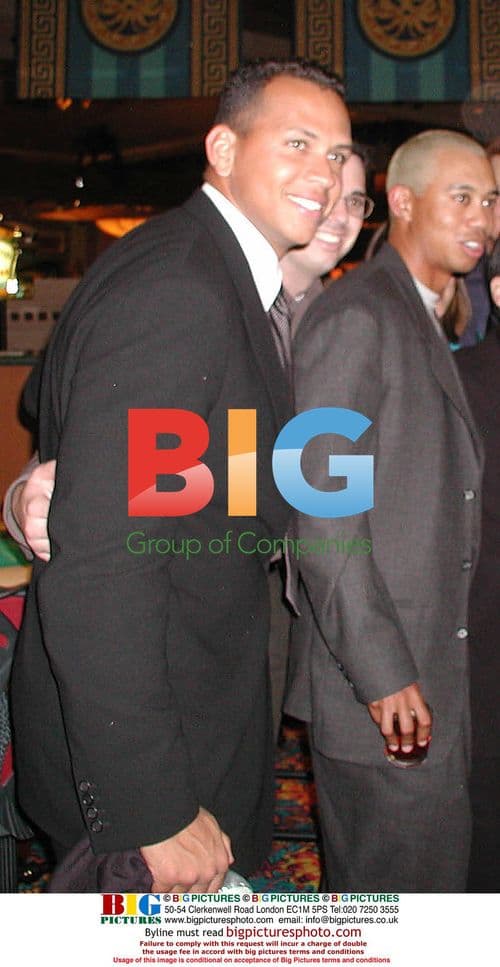 Alex Rodriguez & Tiger Woods at Atlantis Casino