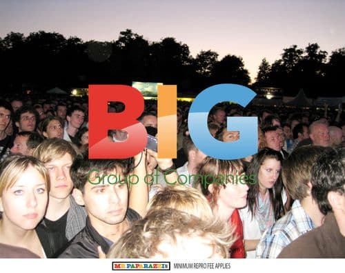 Jude Law and Lily Cole at Radiohead Concert