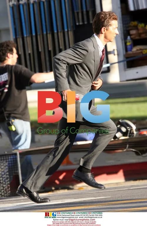 Shia Lebeouf on 'Eagle Eye' set
