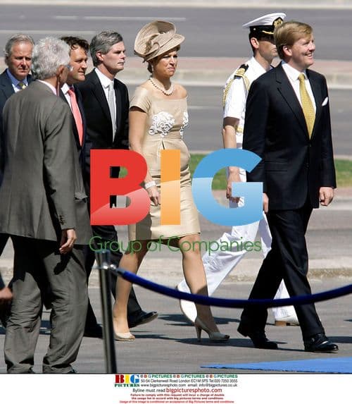 Princess Maxima and Prince Willem - Alexander visit Expo 2008