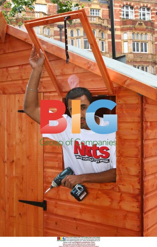 Ravi Bopara and Imogen launch NUTS magazine shed report