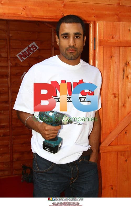 Cricketer Bopara and NUTS model Imogen launch shed report