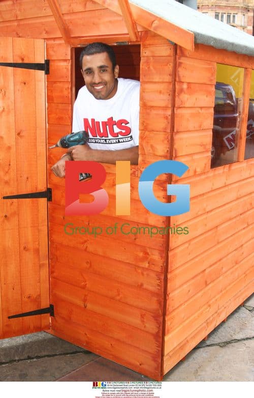 Ravi Bopara and Imogen launch NUTS magazine shed report