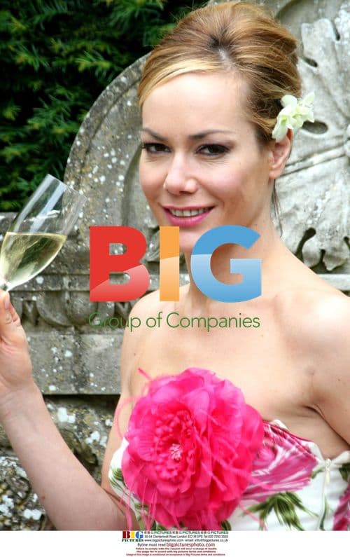 Tara Palmer-Tomkinson at RHS Flower Show