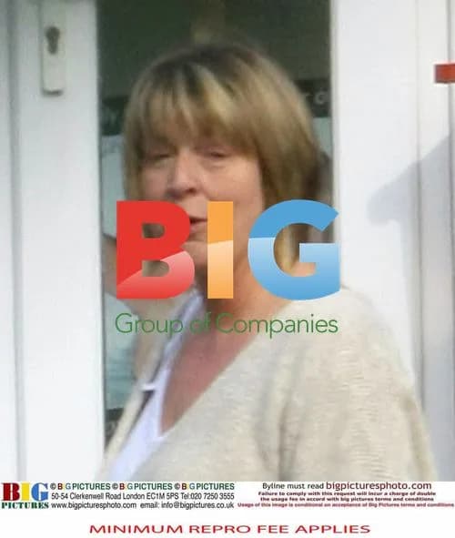 Fern Britton Shopping in Casual Outfit