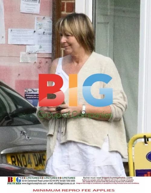 Fern Britton shopping in UK