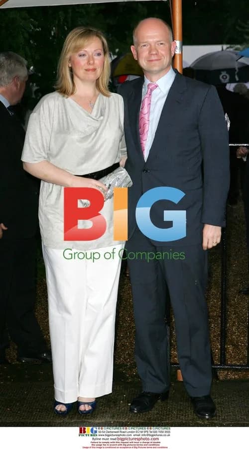 William Hague at Sir David Frost party