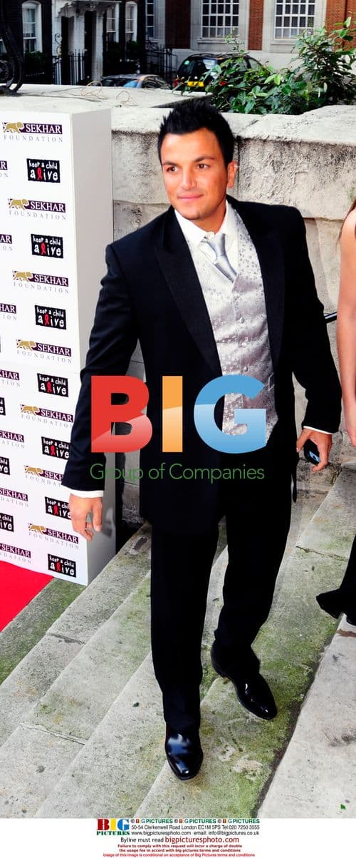 Peter Andre Attends Keep a Child Alive Ball