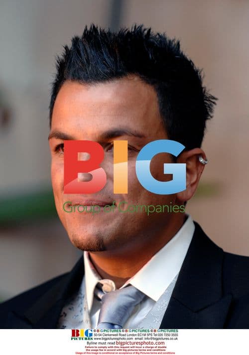 Peter Andre at The Black Ball