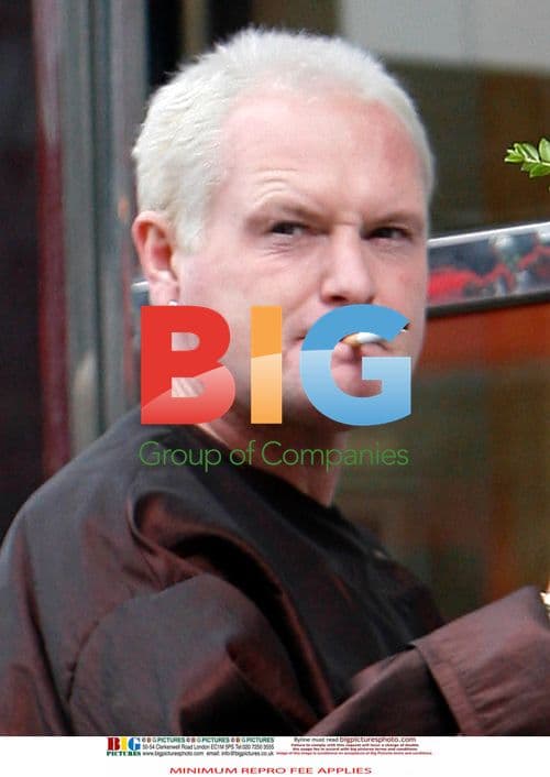 Paul Gascoigne gets hair done in London