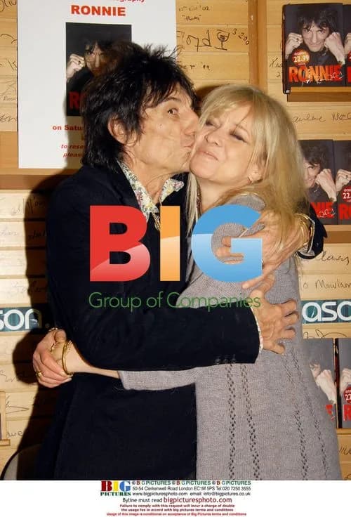 Ronnie Wood Attends Book Signing in Dublin