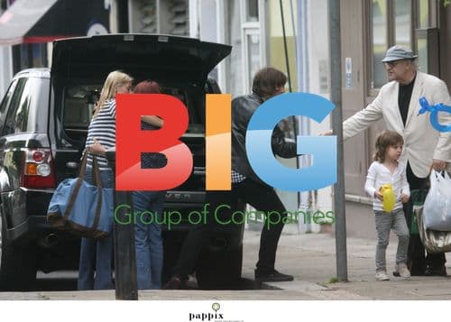 Liam Gallagher and Nicole Appleton with son Gene