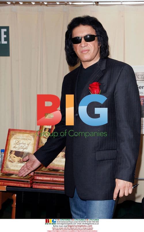 Gene Simmons Appears at Book Launch