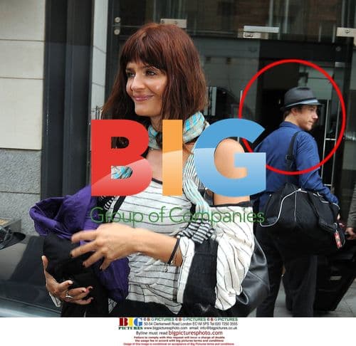 Supermodel Helena Christensen at Dublin music festival