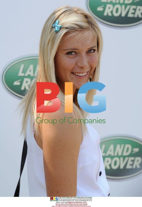 Maria Sharapova celebrates Land Rover anniversary