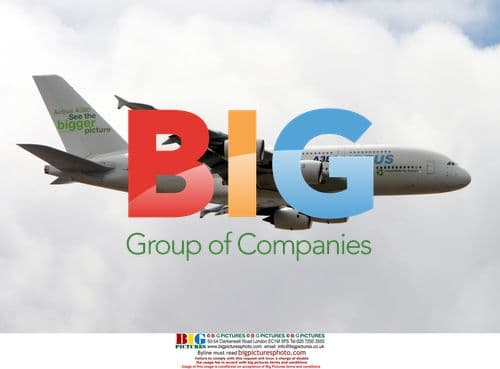 The Hotel of the Skies flies over Liverpool