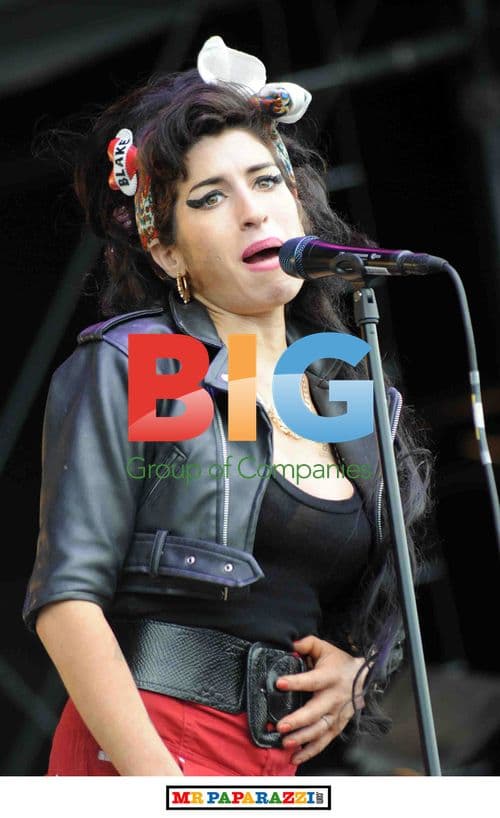 Amy Winehouse at T in the Park Festival 2008