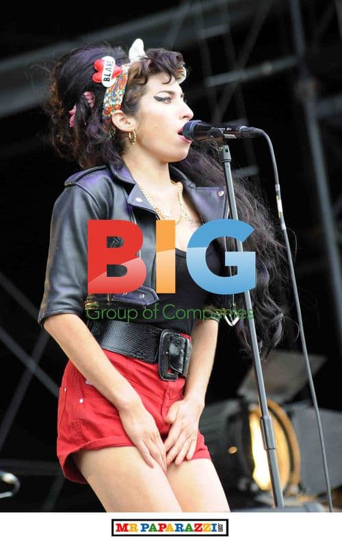 Amy Winehouse at T in the Park 2008