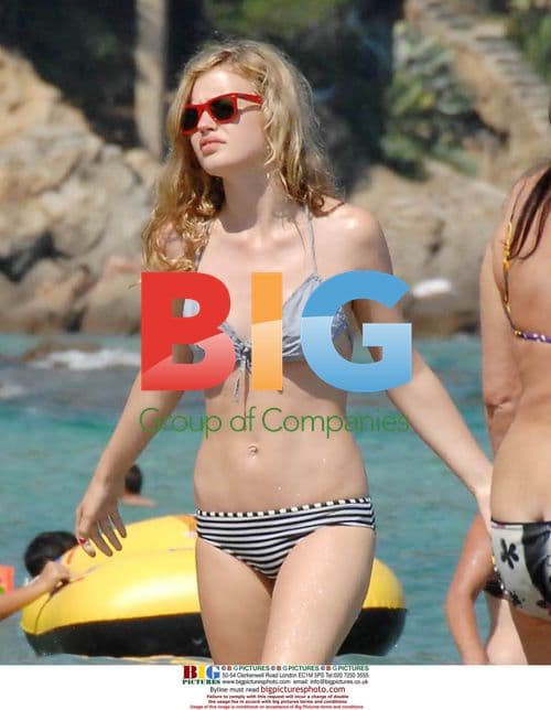Georgia May Jagger Frolics in Sea