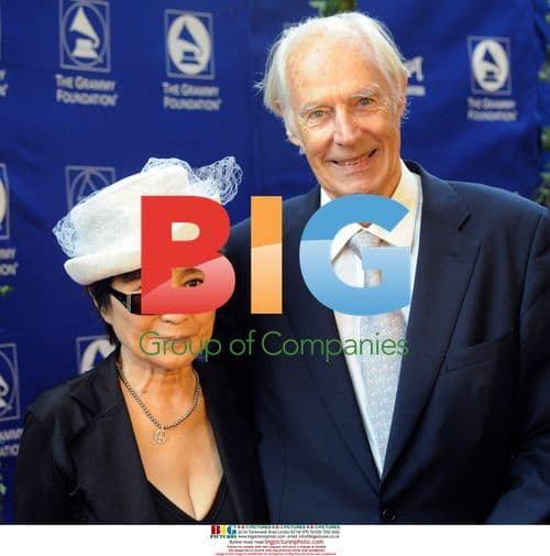 Yoko Ono and George Martin at Grammy Gala