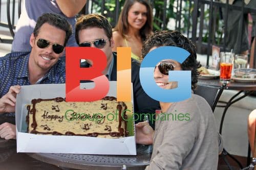 Adrian Grenier Birthday Celebration on Entourage Set